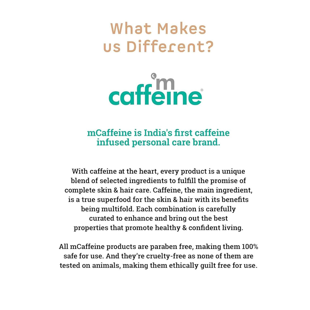 mCaffeine Hair Fall Control Coffee Conditioner | Grocsy