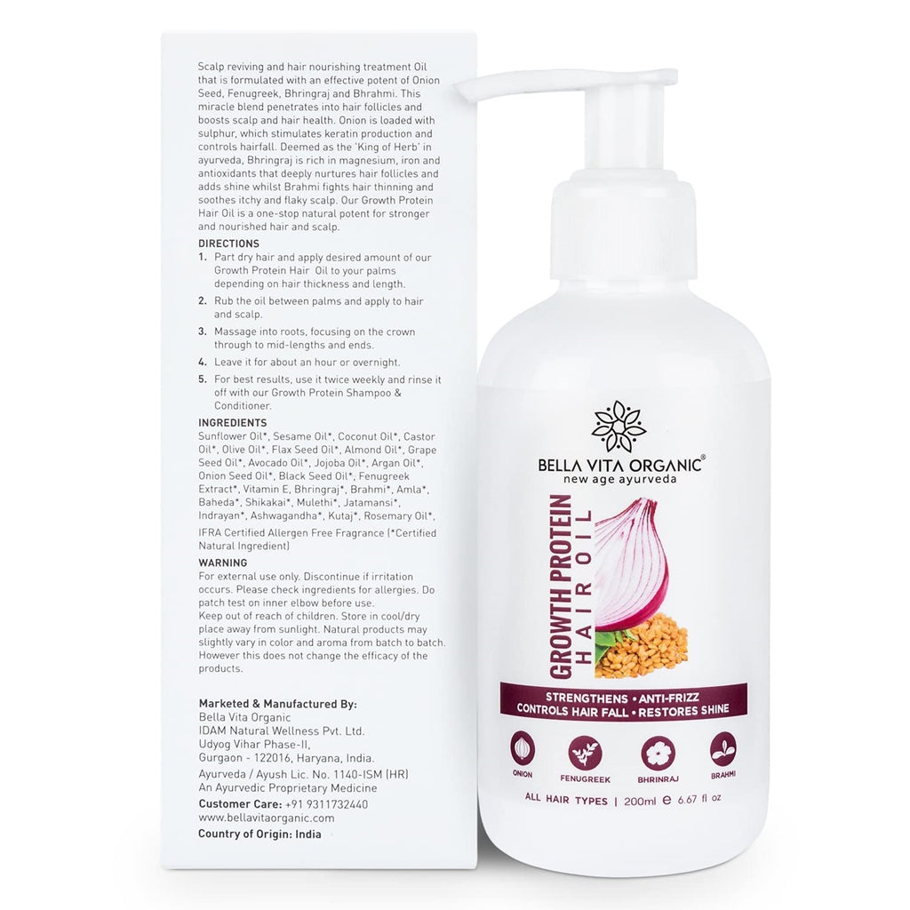 Bella Vita Organic Silky Strong Scalp & Hair Oil | Grocsy