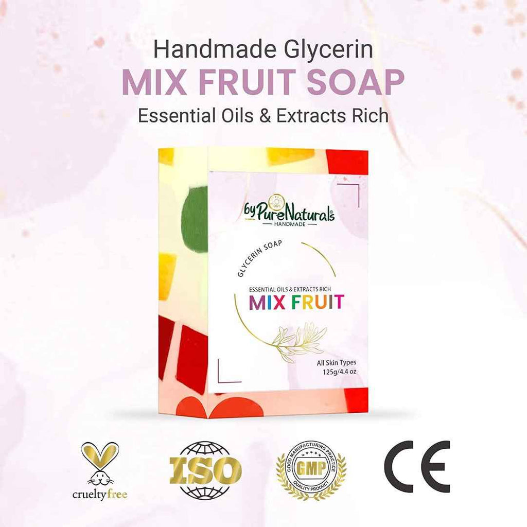 byPureNaturals Mix Fruit Soap | Grocsy