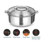 Milton Steel Hot Box - Excel 3500 | Grocsy