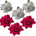White & Pink Brooches | Grocsy