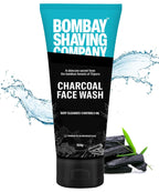 Bombay Shaving Company Charcoal Face Wash for Men Anti Pollution, Oil Control and Brightening | Grocsy