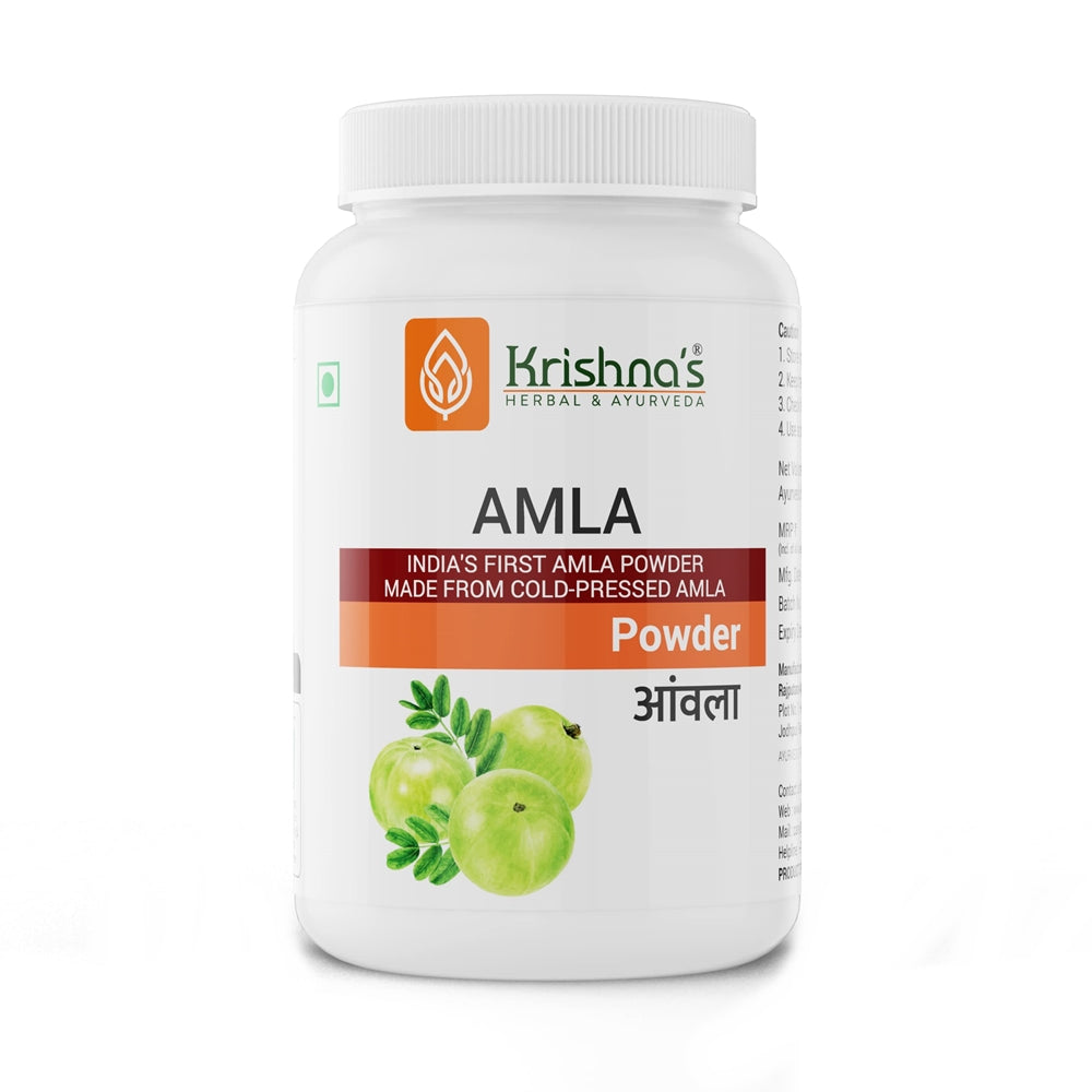 Krishna's Herbal & Ayurveda Amla Powder | Grocsy