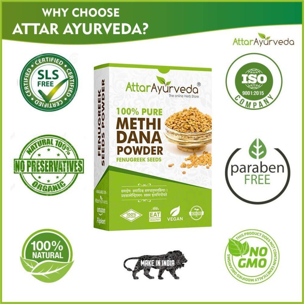 Attar Ayurveda Methi Seed Powder | Grocsy