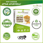 Attar Ayurveda Methi Seed Powder | Grocsy