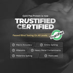 NUTRABAY Gold Hydrolyzed Pea Protein Powder - Rich Chocolate Crème | Grocsy