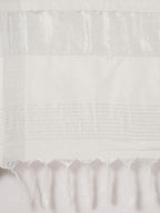Anni Designer Women's Woven Linen Saree | Grocsy
