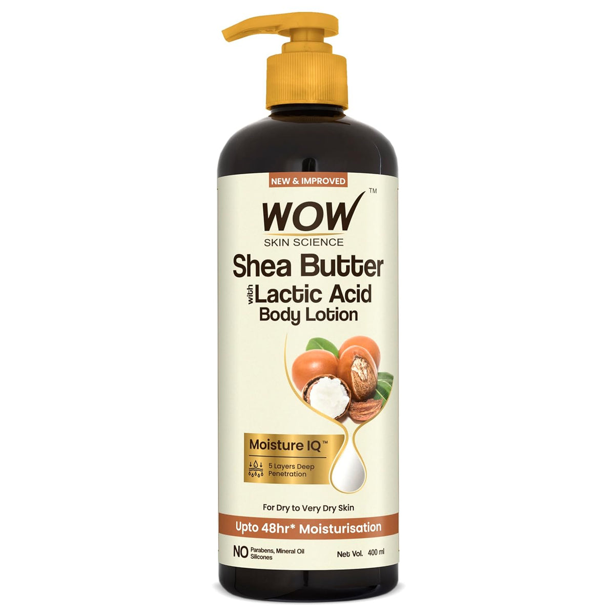 Wow Skin Science Shea Butter and Cocoa Butter Moisturizing Body Lotion | Grocsy