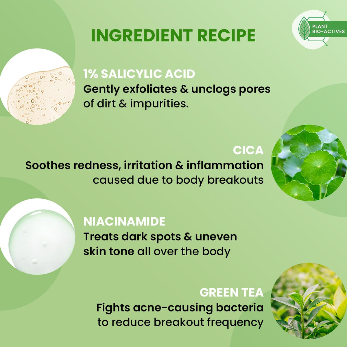Dot & Key Cica & Salicylic Daily Exfoliating Shower Gel | Grocsy