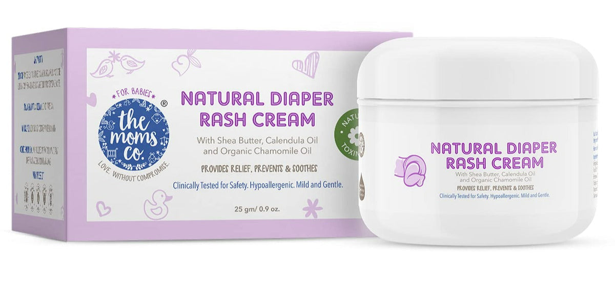 The Moms Co Natural Diaper Rash Cream for Baby | Grocsy