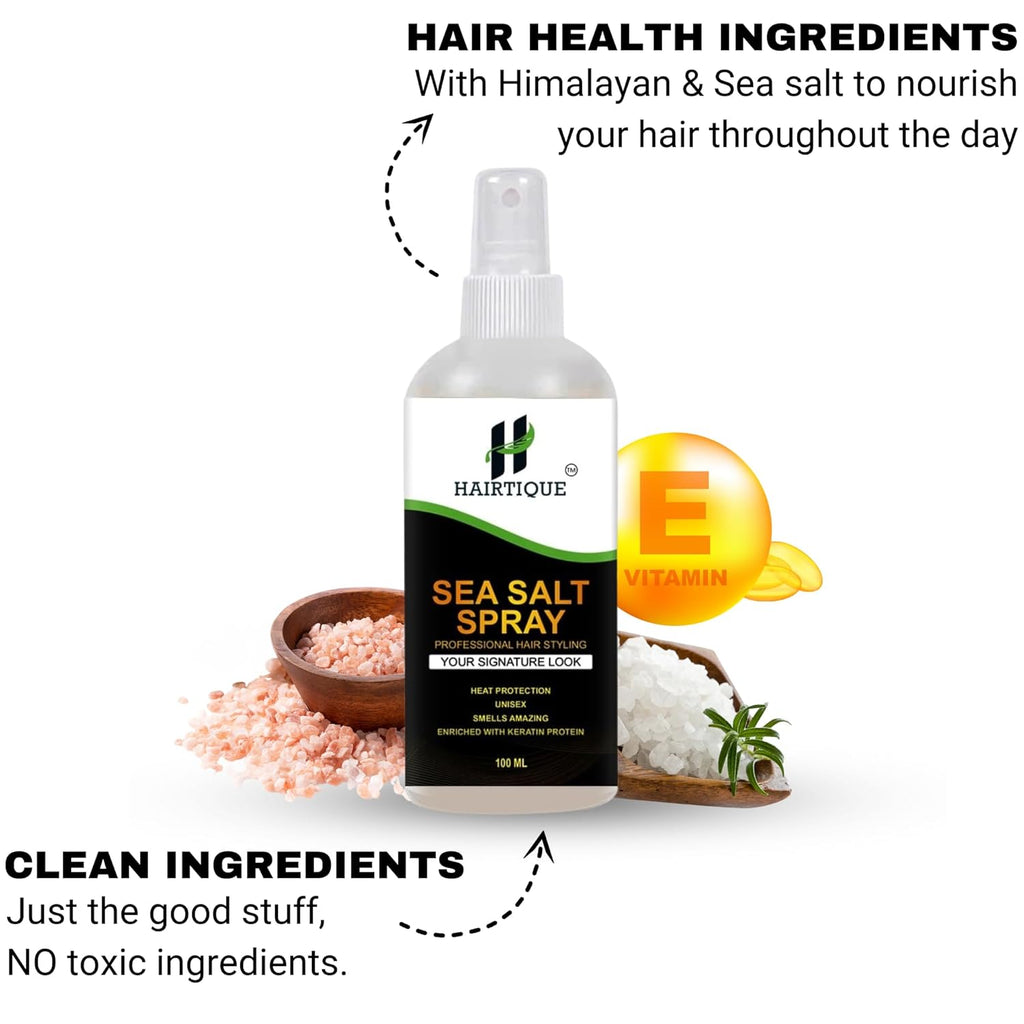 Samisha Sea Salt Spray For Hair Volume, Texture, Smooth Hair & Hair Styling | Grocsy