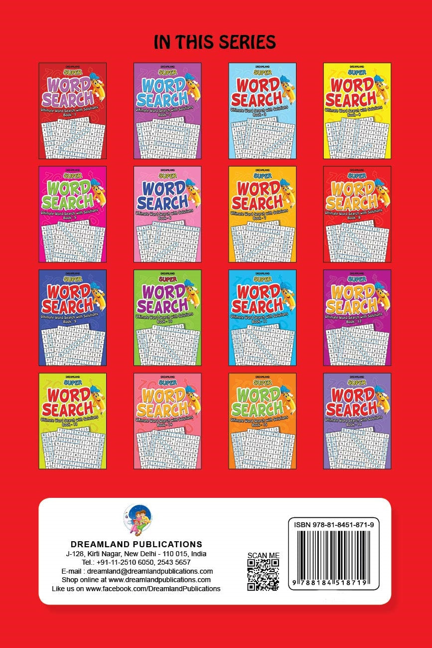 Dreamland Super Word Search Part - 8 | Grocsy