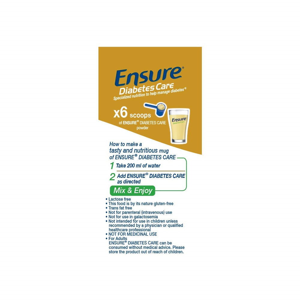 Ensure Diabetes Care Powder Chocolate Flavour | Grocsy