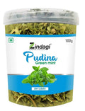 Zindagi Pudina Green Mint Dry Leaves | Grocsy