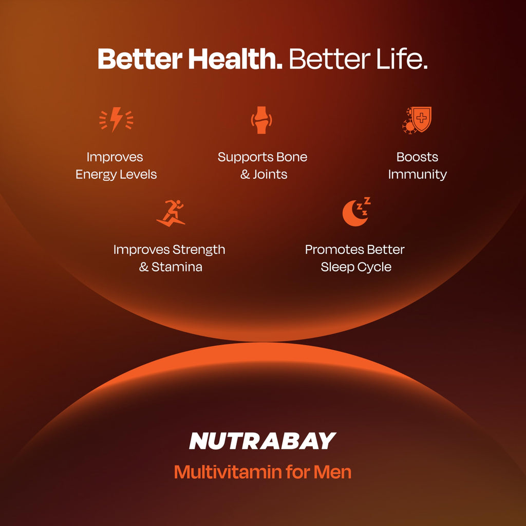 Nutrabay Multivitamin Tablets for Men | Grocsy