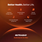 Nutrabay Multivitamin Tablets for Men | Grocsy