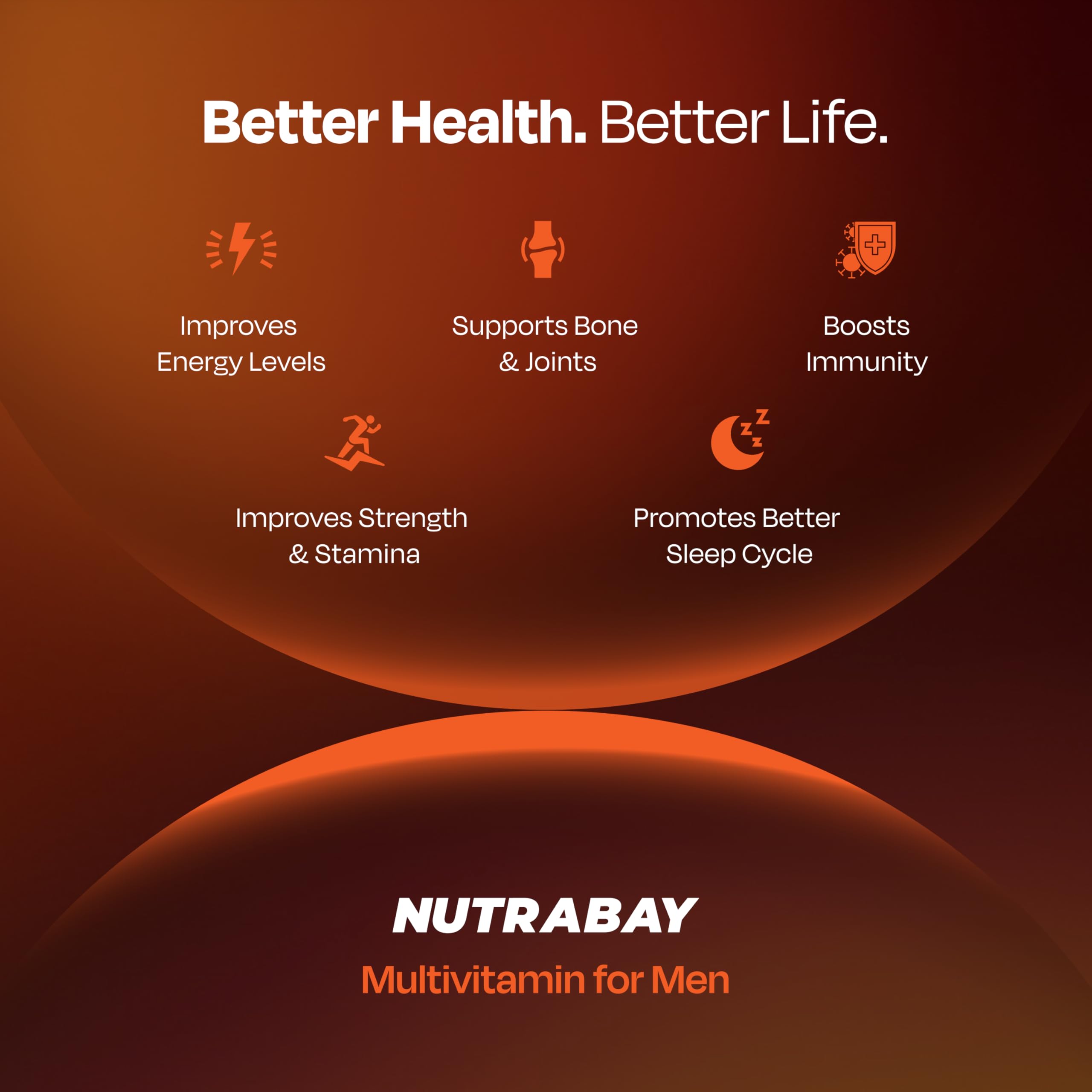 Nutrabay Multivitamin Tablets for Men | Grocsy