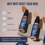 Yaan Man Tinted Navigator Moisturizer for Men With Kale Oil & Trehalose | Grocsy