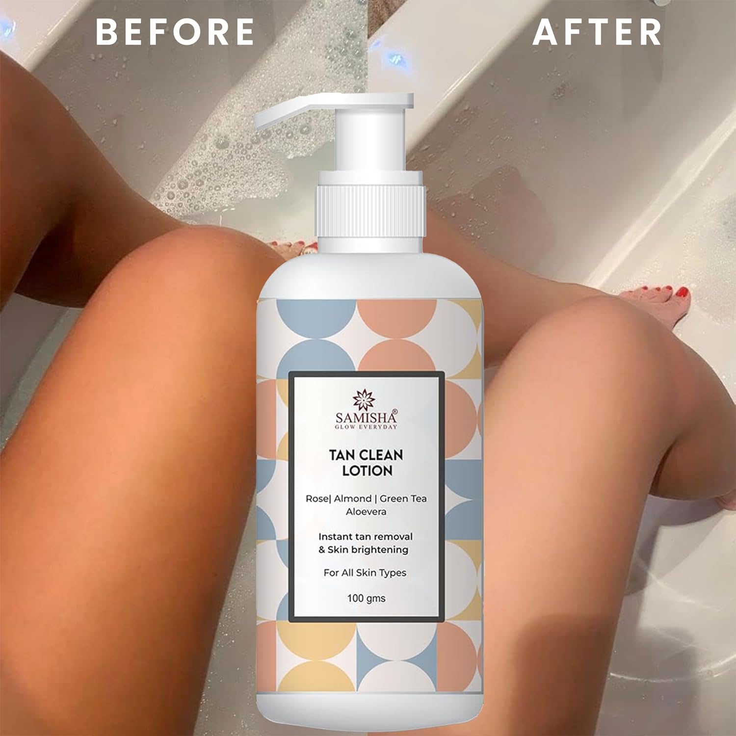 Samisha Tan Clean Cream | Grocsy