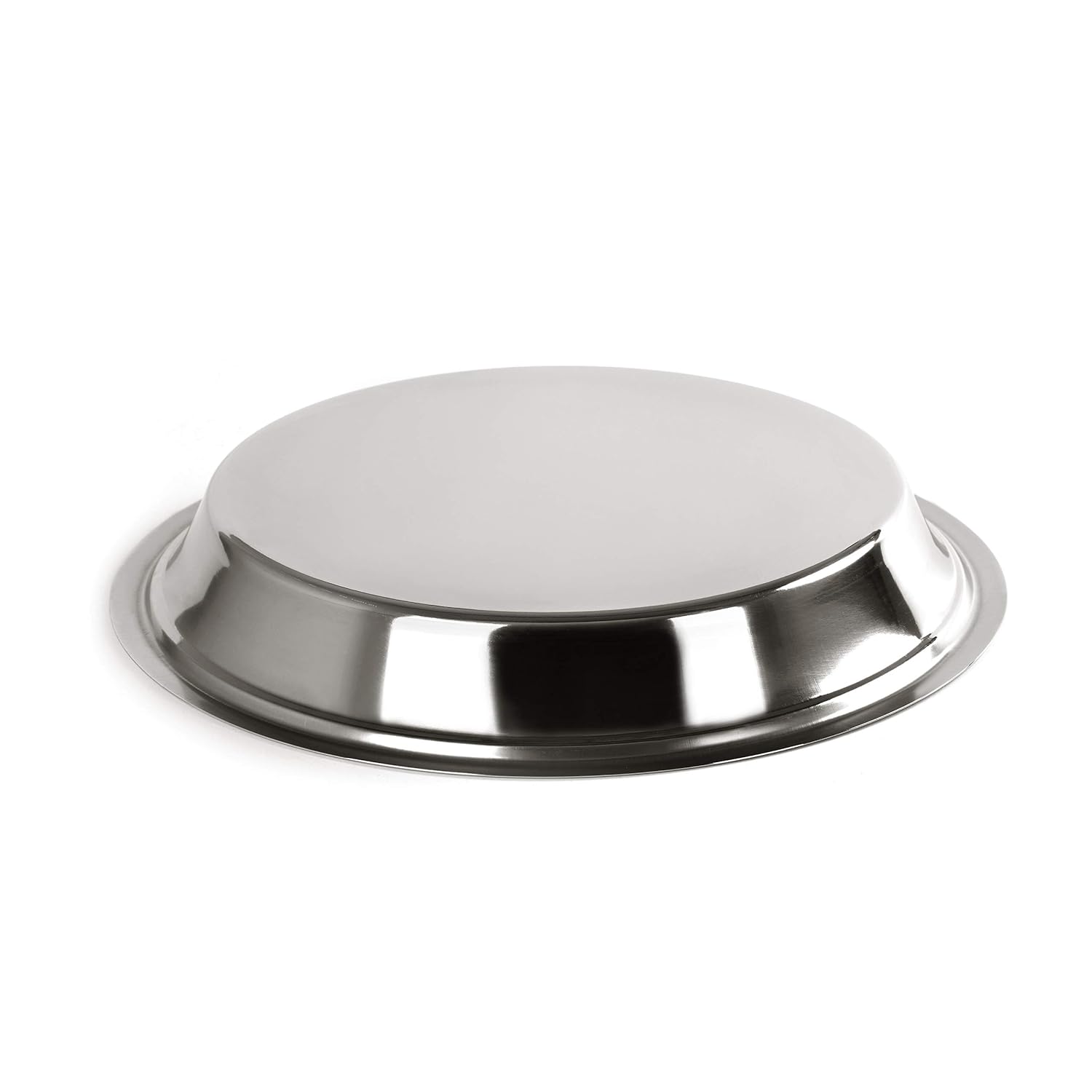 Sumeet Heavy Stainless Steel Parat (2.8 liter | 34Cm), Silver | Grocsy