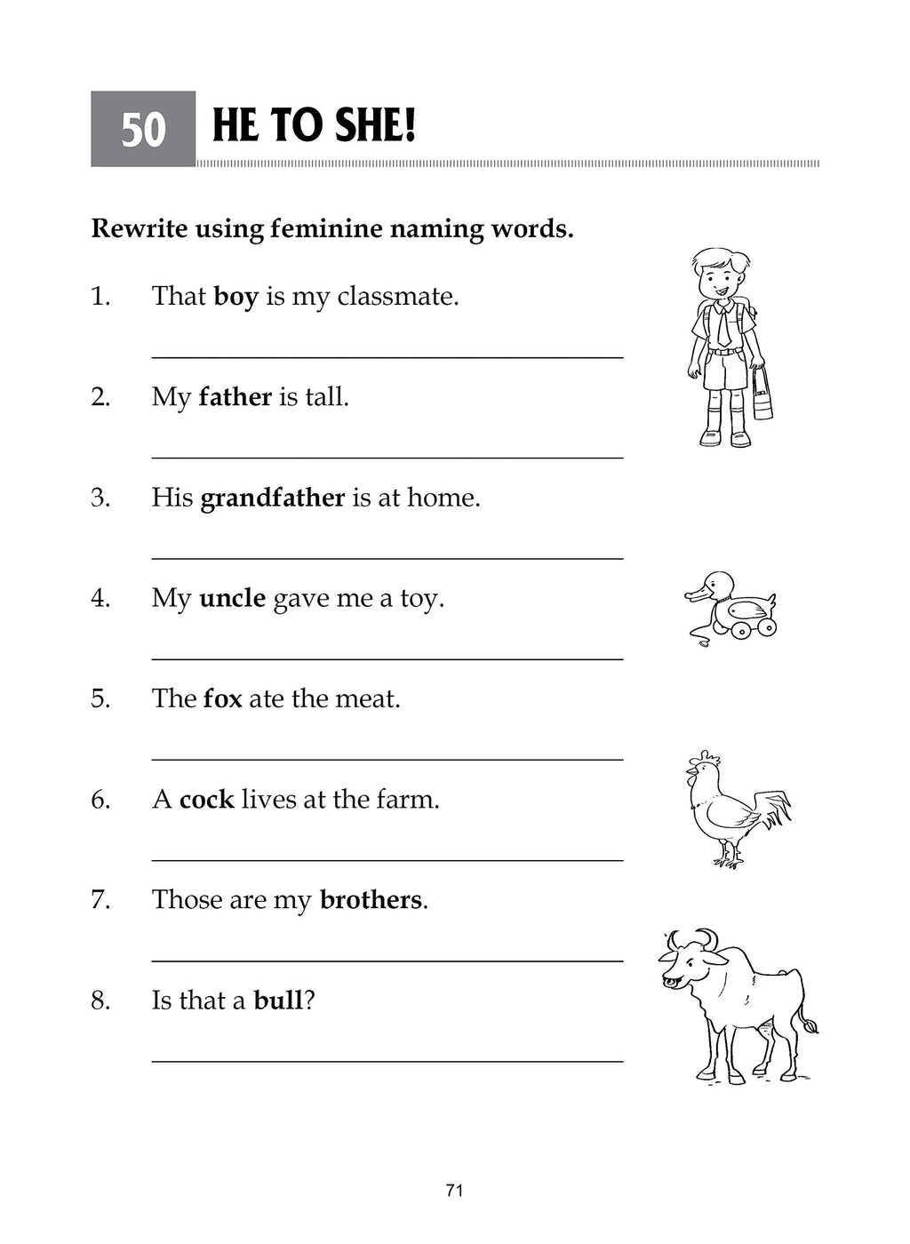 Interactive Grammar-1. | Grocsy