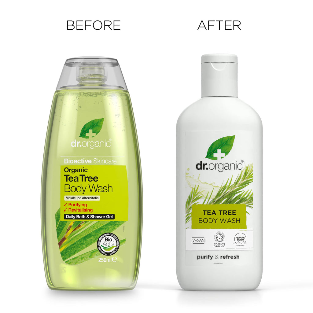 Dr.Organic Tea Tree Body Wash | Grocsy