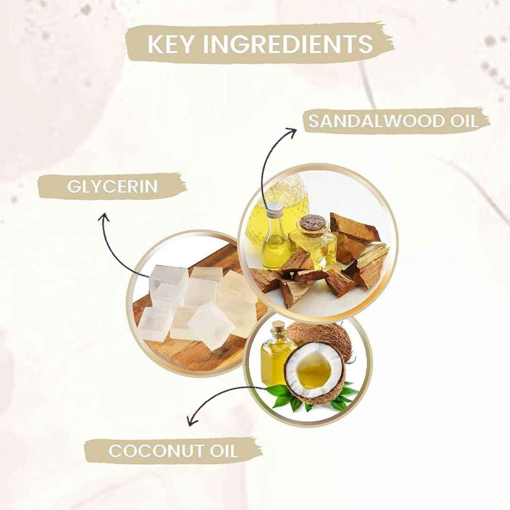 byPureNaturals Sandalwood Soap | Grocsy