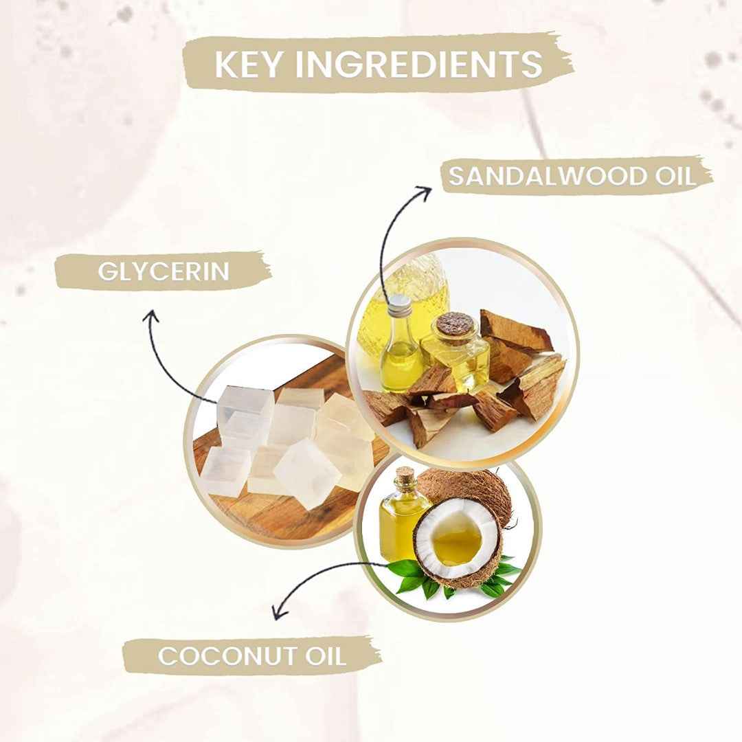 byPureNaturals Sandalwood Soap | Grocsy