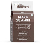 Man Matters Beard Growth Gummies, Promotes Beard Density | Grocsy