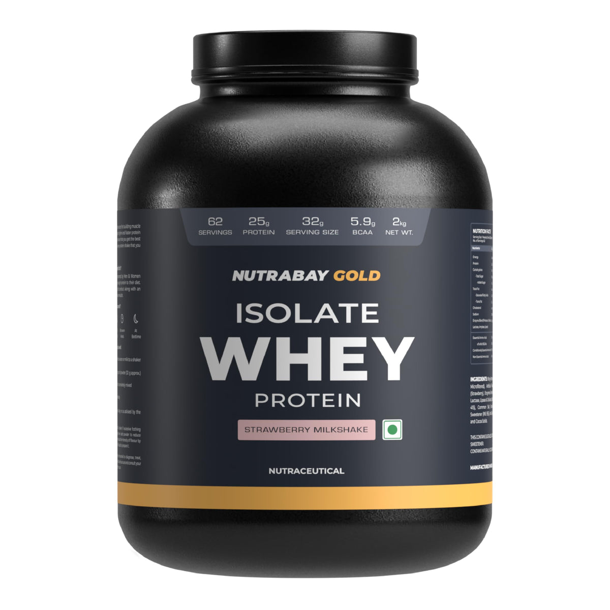 Nutrabay Gold Isolate  Whey Protein Powder | Grocsy