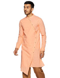 The Indian Garage Co Men Melon Kurta | Grocsy