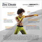 Vokin Biotech Zinc Citrate Supports Healthy Immune system Capsules | Grocsy