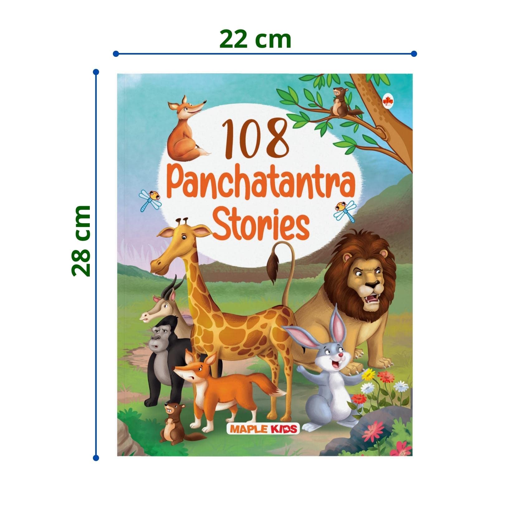108 Panchatantra Stories (Illustrated) - Story Book For Kids - English Short Stories - Moral Stoy Book - Bedtime Stories - Age 3+ - Read Aloud To Infants, Toddlers | Grocsy