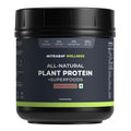 Nutrabay Wellness All Natural Plant Protein +Superfoods Powder - Gourmet Chocolate | Grocsy