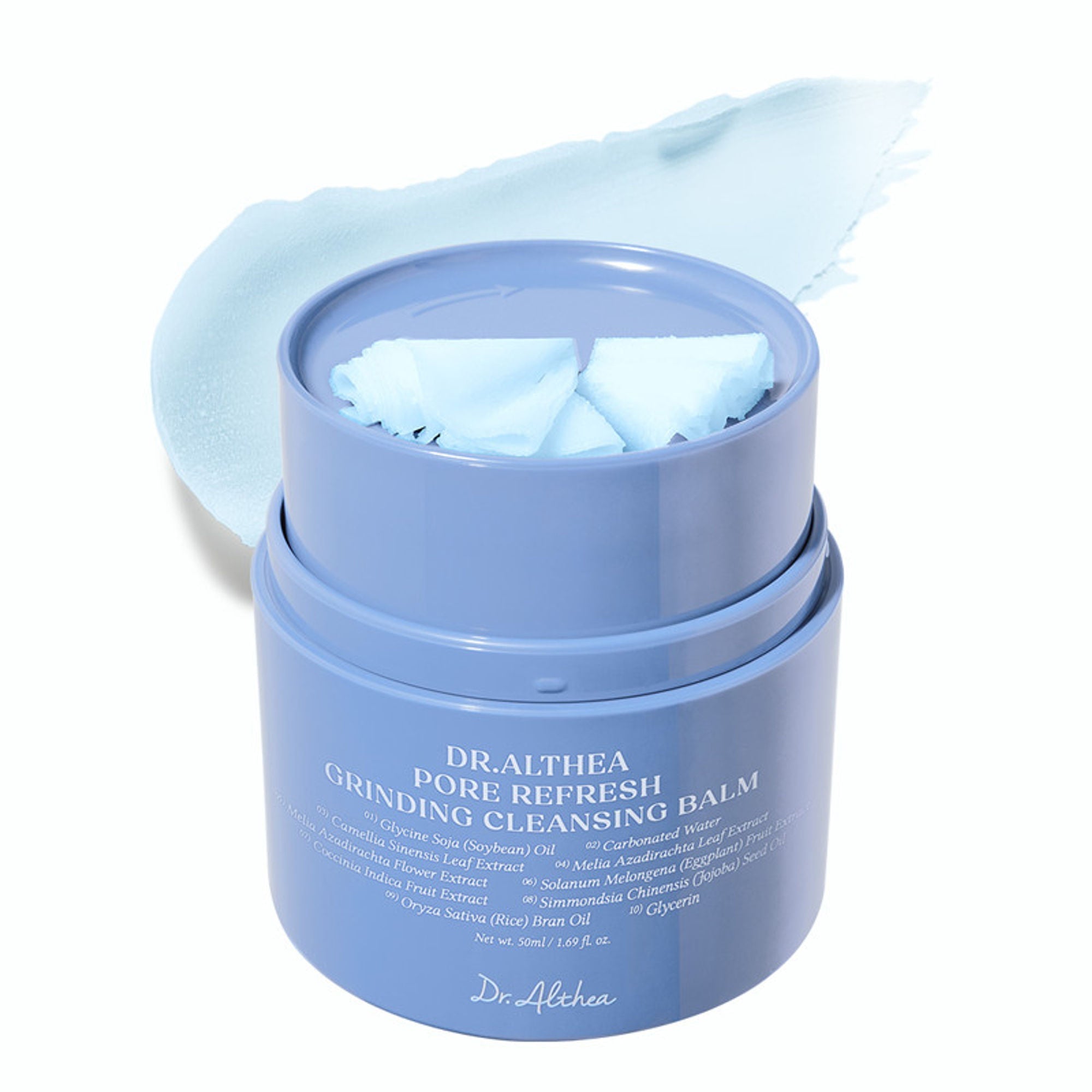 Dr.Althea Pore Refresh Grinding Cleansing Balm: Oil-to-Foam Pore Cleanser for Blackheads | Grocsy