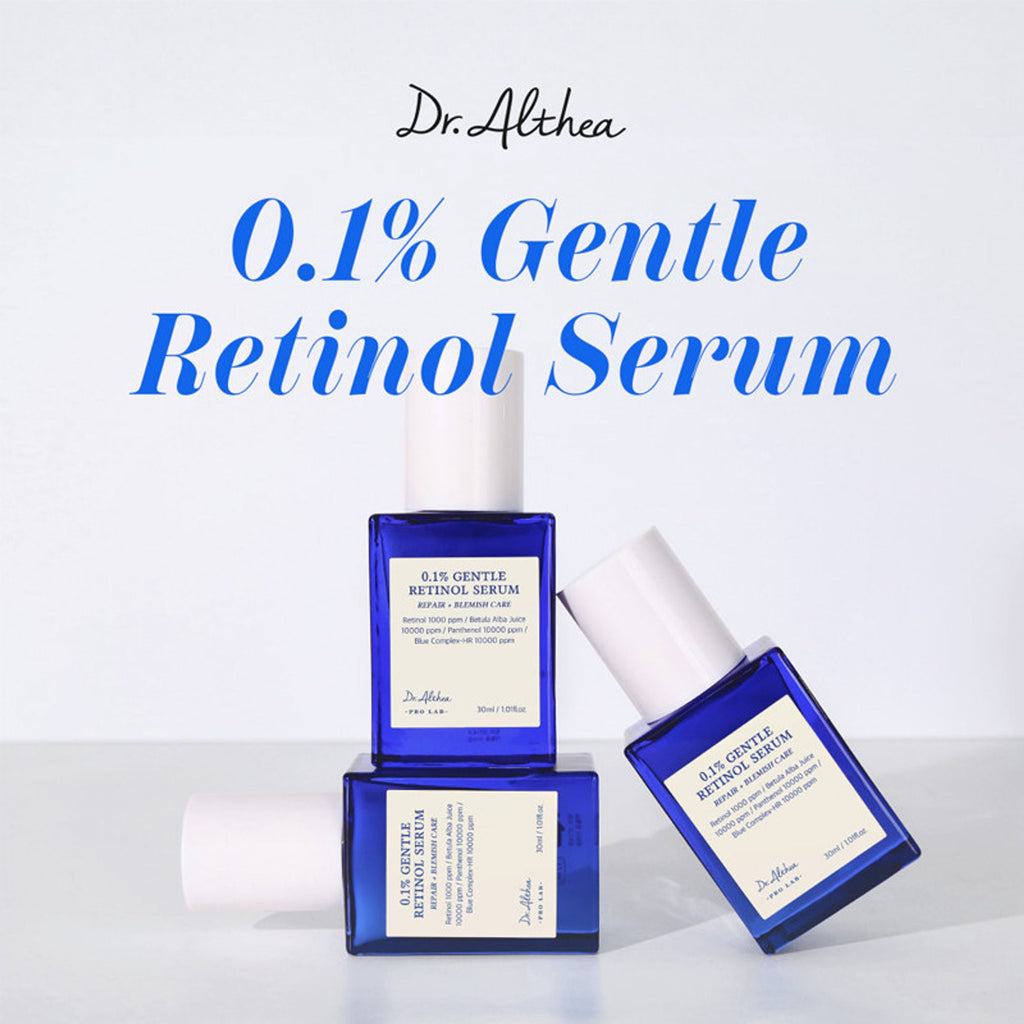 Dr.Althea 0.1 Gentle Retinol Serum: Low-Concentration Anti-Aging Serum for Fine Lines | Grocsy