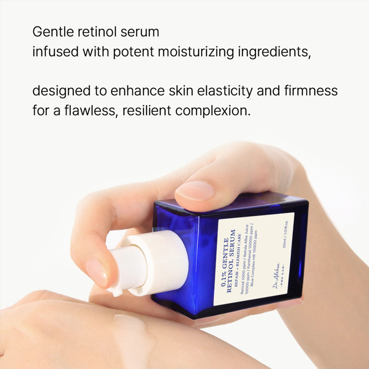 Dr.Althea 0.1 Gentle Retinol Serum: Low-Concentration Anti-Aging Serum for Fine Lines | Grocsy