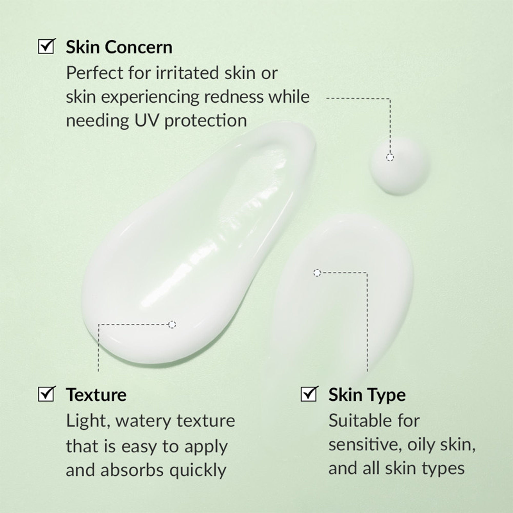Dr.Althea Green Tea Fresh Sunscreen: Calming & Sebum Control SPF 50+ PA++++ Sun Cream | Grocsy