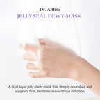 Dr.Althea Jelly Seal Dewy Mask: Intense Hydrating Sheet Mask for Dry Skin (Pack of 4) | Grocsy