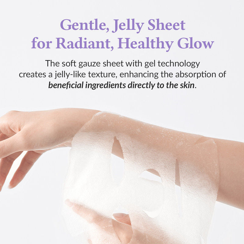 Dr.Althea Jelly Seal Dewy Mask: Intense Hydrating Sheet Mask for Dry Skin (Pack of 4) | Grocsy