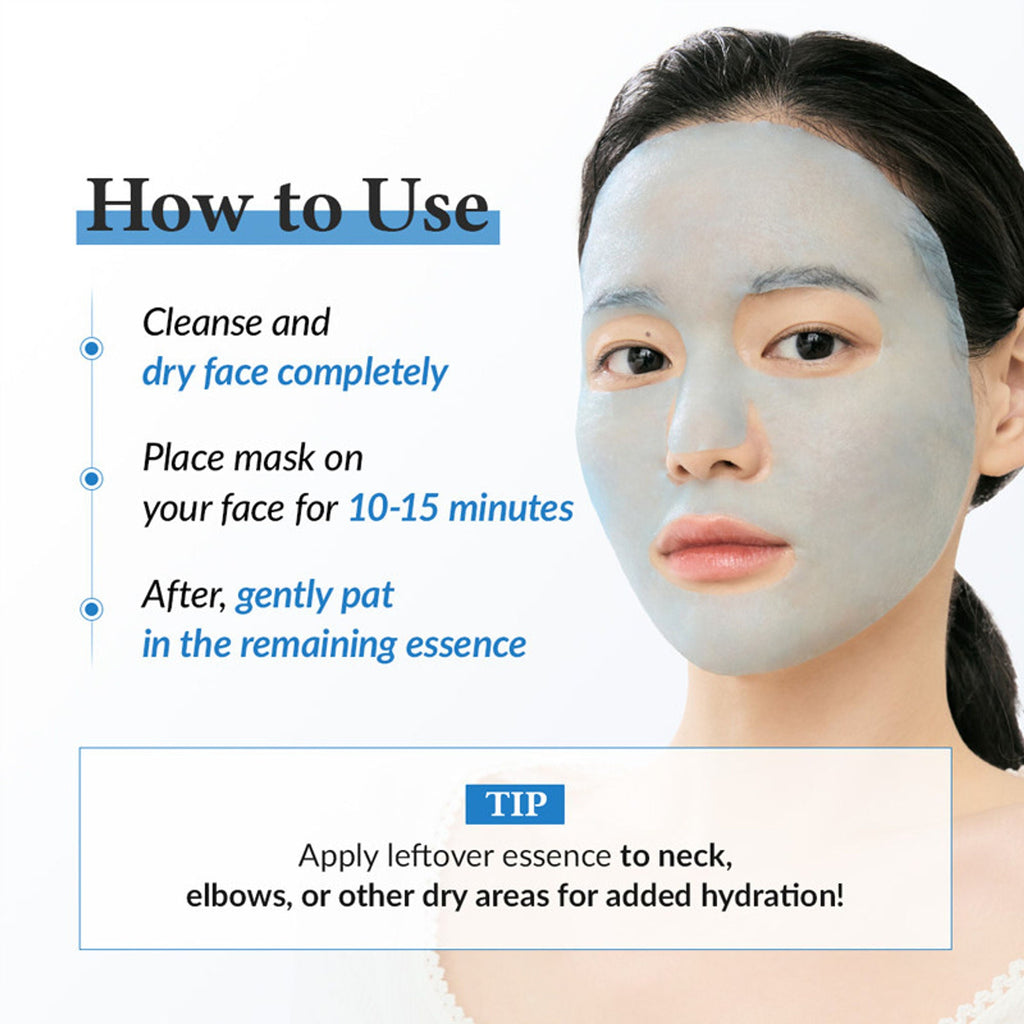 Dr.Althea Aqua Blue Hydration Mask: Deep Hydration Sheet Mask for Dehydrated Skin | Grocsy