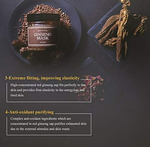 I'm From Ginseng Mask Detox Elasticity Anti Aging | Grocsy