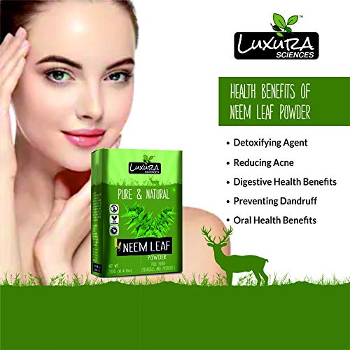Luxura Sciences Neem Leaf Powder | Grocsy