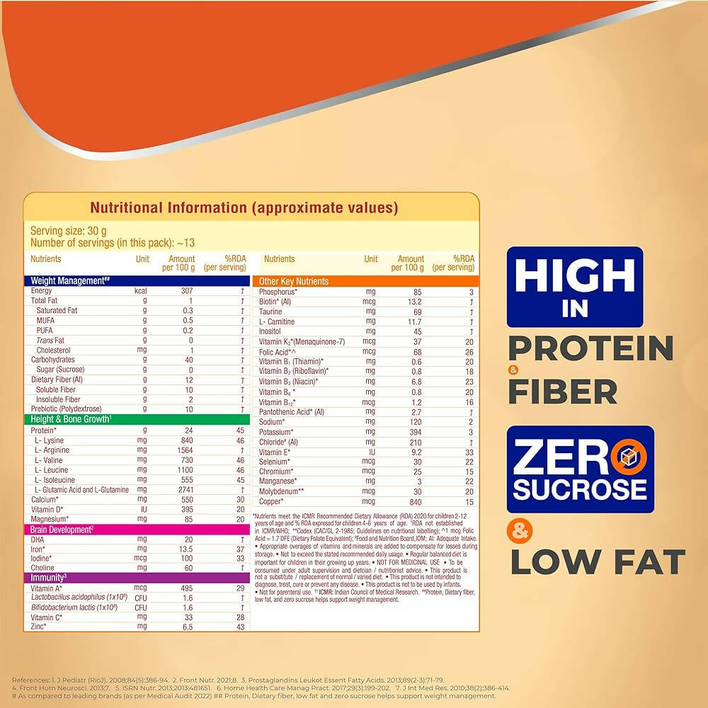 Groviva Lite Child Nutrition Powder to Manage Growth & Weight | Grocsy