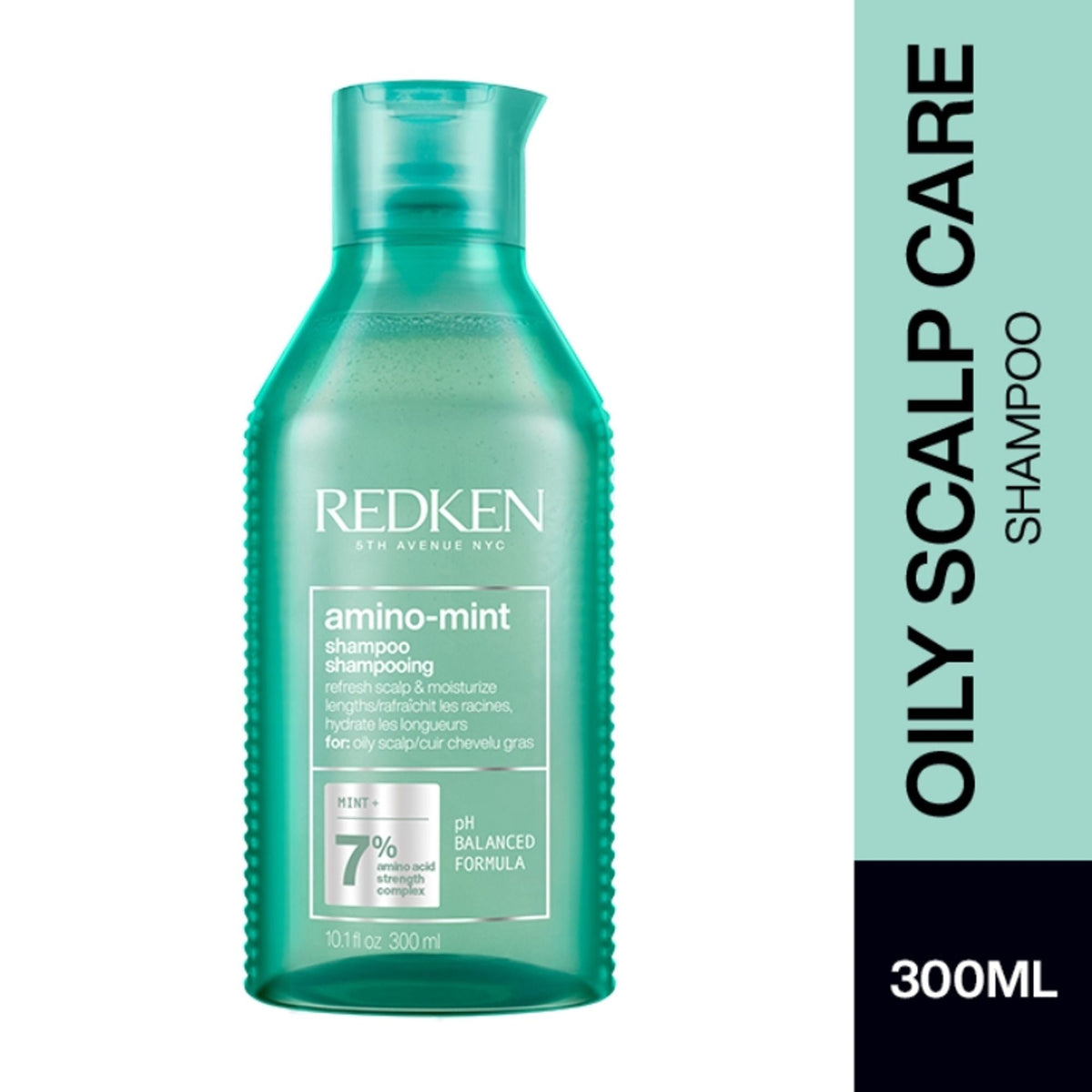 Redken Amino Mint Shampoo With Amino Mint Complex For Sensitive & Oily Scalp | Grocsy