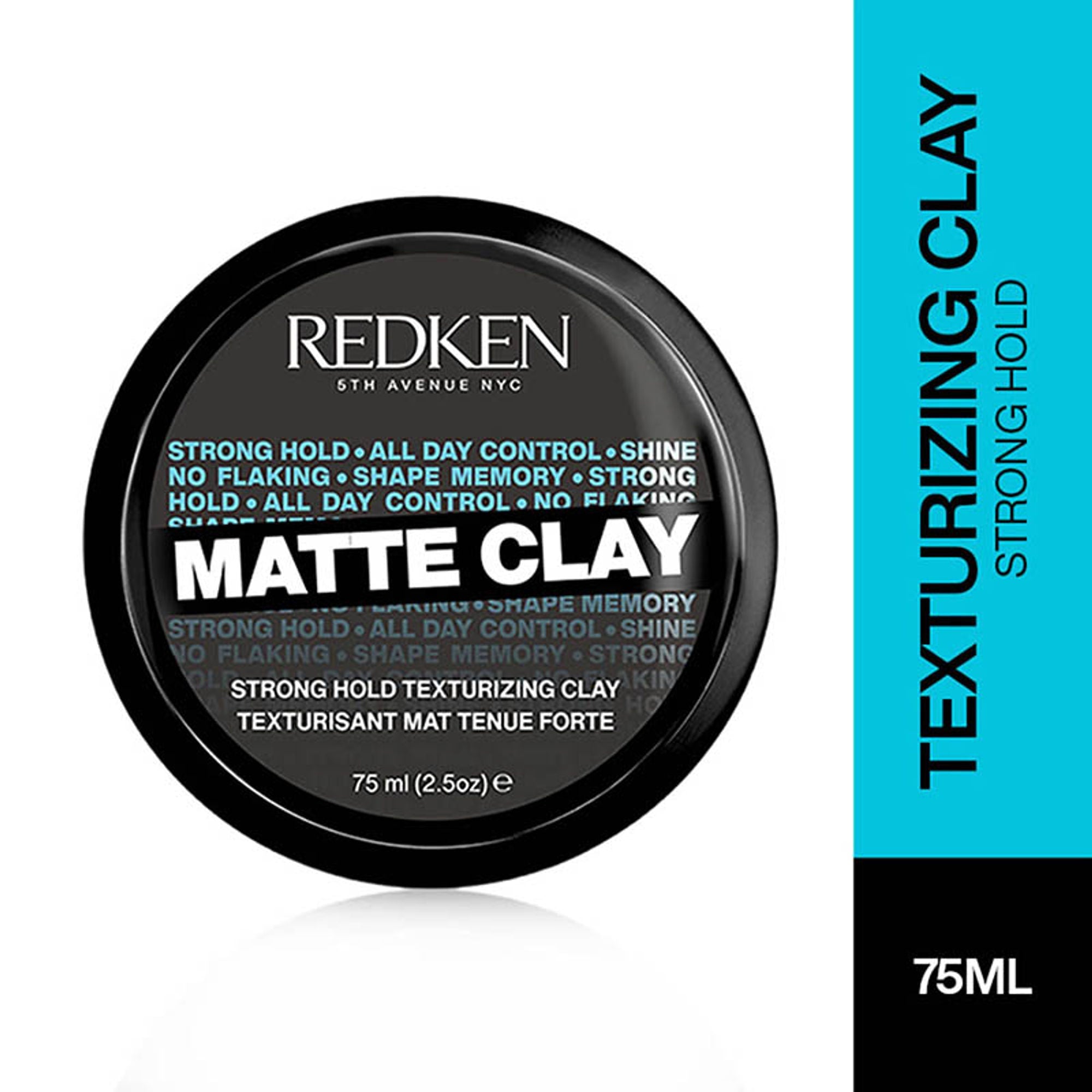 Redken Matte Clay Strong Hold For Texturizing Hair That Lasts All Day - For Men & Women | Grocsy