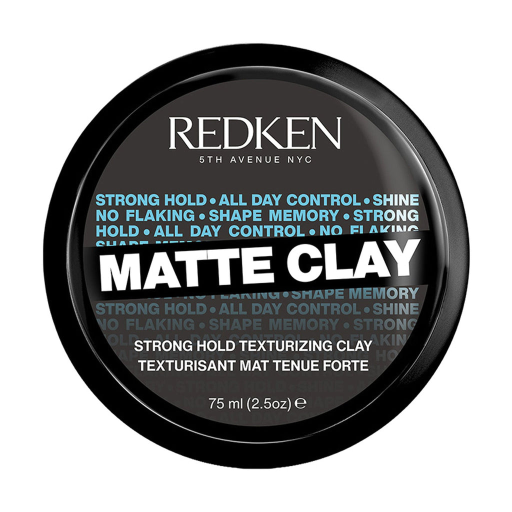 Redken Matte Clay Strong Hold For Texturizing Hair That Lasts All Day - For Men & Women | Grocsy
