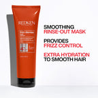 Redken Frizz Dismiss Sulphate Free Shampoo & Hair Mask Combo With Smoothening Complex | Grocsy