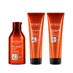 Redken Frizz Dismiss Sulphate Free Shampoo, Hair Mask & Rebel Tame Cream Combo | Grocsy