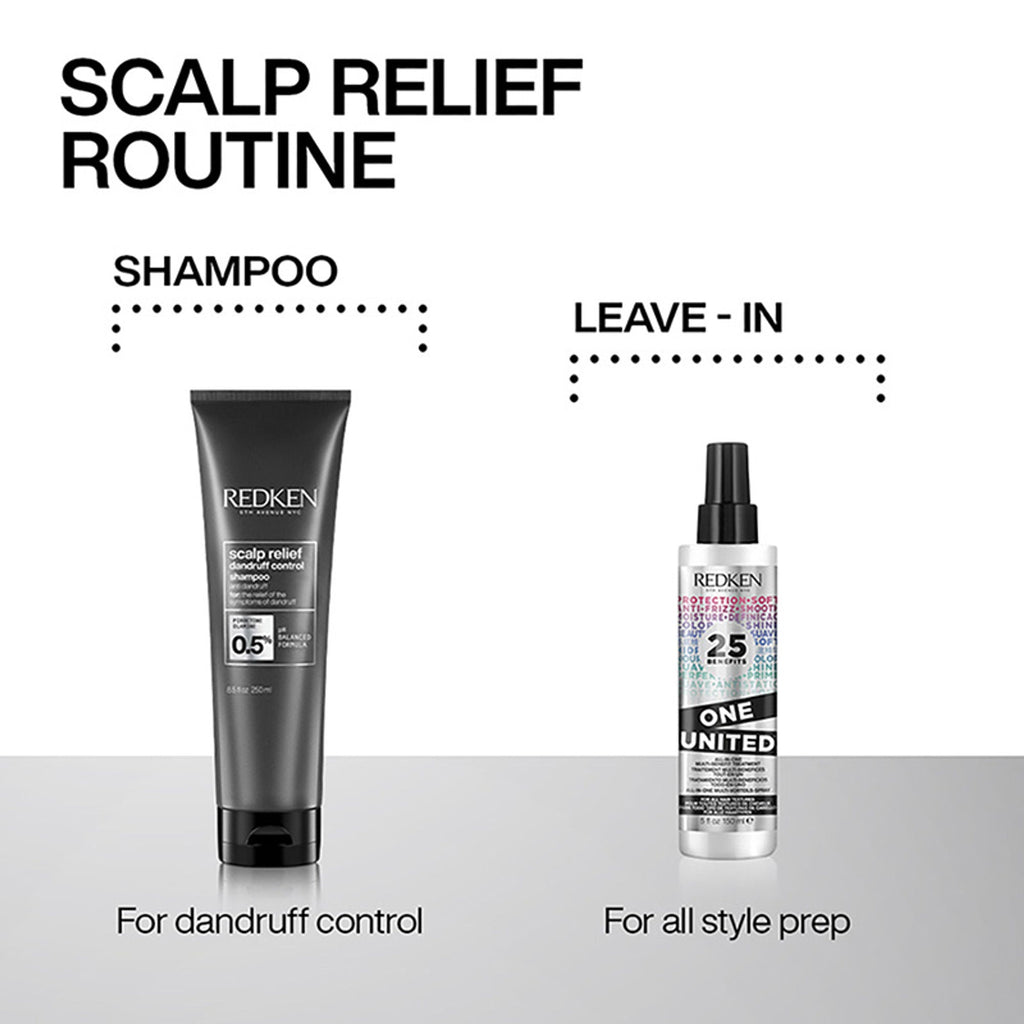 Redken Scalp Relief Anti Dandruff Shampoo For Men & Women | Grocsy